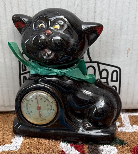 Vintage ceramic cat money - ceramic,