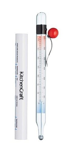 Kitchencraft glass thermometer - glass,