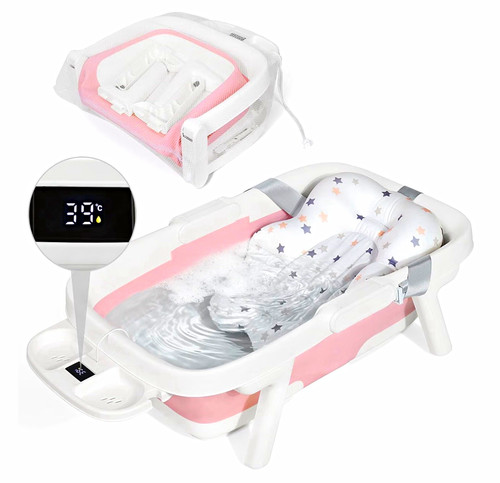 Foldable baby bath tub - bath, with